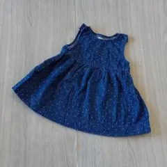 babygap　デニムドットジャンパースカート