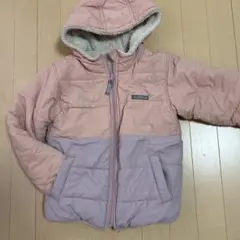 2WAYリバーシブル　ダウン　BREEZ　ピンク×パープル　130