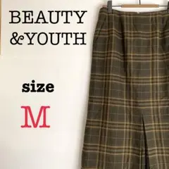 BEAUTY&YOUTH ビューティーアンドユース【M】レディースロングスカート