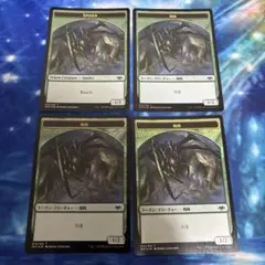 MTG 蜘蛛　トークン　4枚セット　日本語　英語　フォイル foil @めろん