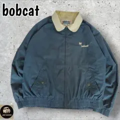 bobcat ボブキャット襟コーズ短丈ドリズラーボンバージャケットくすみ緑