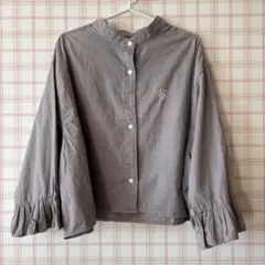 【nemne store】 パープルシャツ