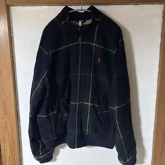 ポロラルフローレン　チェック柄　ブルゾン