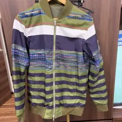 yoshiokubo メンズ ブルゾン マルチカラー ストライプのサムネイル