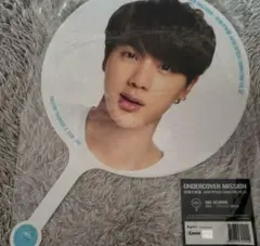 防弾少年団　BTS　JIN うちわ公式　３枚セット