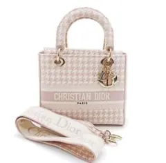 【限定】Christian Dior レディディオール ショルダーバッグピンク