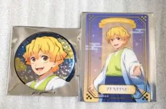 鬼滅の刃　ジャンプフェスタ2025　缶バッジ　クリアカード　我妻善逸