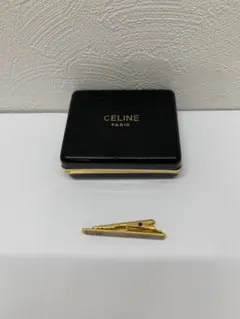 CELINE セリーヌ ネクタイピン タイピン ゴールド ケース付き メンズのサムネイル