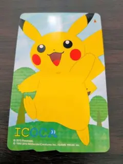 ポケモン　ICOCA　ICOCA10周年記念カードのサムネイル