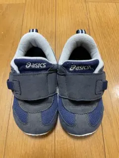 asics アシックス 14cm ネイビー ベビーシューズ