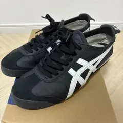 新品⭐️オニツカタイガー MEXICO 66 スニーカー 25.5㎝ 黒 - メルカリ