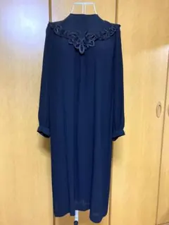 東京ソワール ブラックフォーマルワンピース 　高級礼服　2WAY