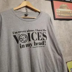 プリントTシャツ ギルダン グレー 3XL ビッグサイズ ゆるだぼ US古着