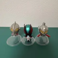 s*3様 ウルトラマン　仮面ライダーゼッツ　セブン　ガチャ　フィギュア