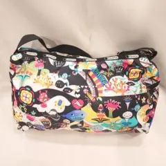 LeSportsac ボストンバッグ マルチカラー アニマル柄