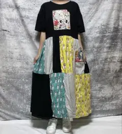 vintage Tee × African Batik Remake tunic - メルカリ