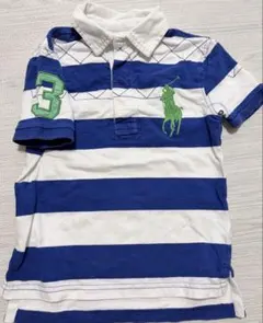 Polo by Ralph Lauren ポロシャツ 半袖 ボーダー 110