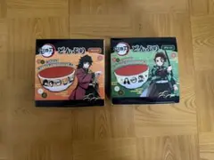 鬼滅の刃 どんぶり オレンジ グリーン 2種セット
