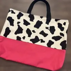 あい様専用ページ レッスンバッグ 牛柄 ハンドメイド