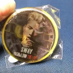 SWAY缶バッチ　ハイローガチャ会場限定