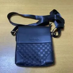 SPAHER ブラック ショルダーバッグ