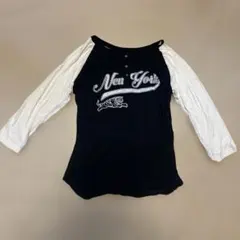 Abercrombie & Fitch 七分袖Tシャツ M アバクロ　Y2K