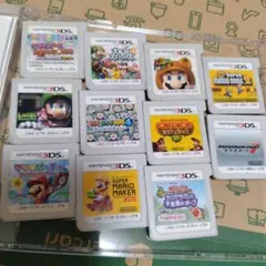 マリオシリーズニンテンドー3DSソフト11本セットまとめ売り