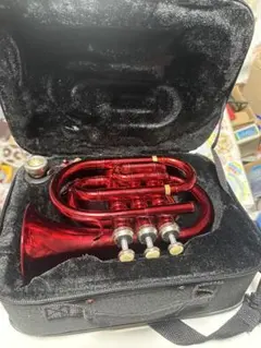 ポケットトランペット　赤　ケース付き ポケットトランペット 赤 ケース付き 楽天市場】ポケット