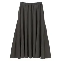 アメリカンホリック リラックスカットフレアスカート チャコールグレー M
