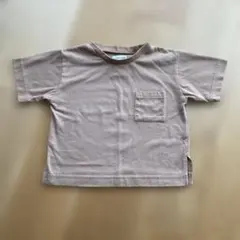 チャオパニックの子供用110から120のブラウンTシャツのサムネイル