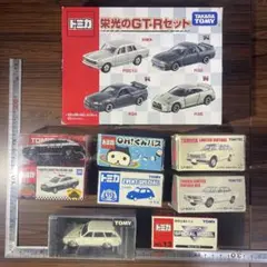 トミカ ミニカーセット 11台 シトロエン bluebird カローラ メッキ