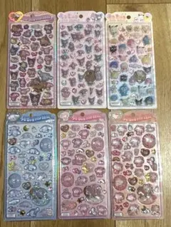 サンリオ うるちゅるポップシール セット ポチャッコ　うるちゅる　日焼けキティ