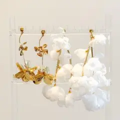 ブライダル　 結婚式　前撮り　ピアス2点