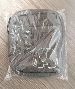 ミッフィー ブルーナアニマル もこもこスマホショルダー　グレー　ゾウ