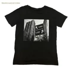 BARNYARDSTORM Tシャツ フォトプリント ブラック 半袖のサムネイル