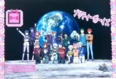 キンツア ラージフォーマット 特典 プリティーボーイズ デカチケカード