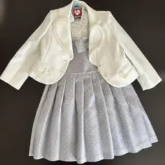 キッズ 女の子用 / フォーマルドレス 水色 卒園 入学 120cm