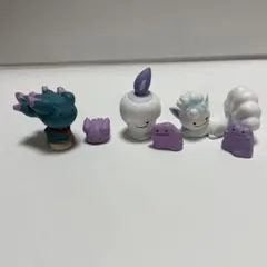 フィギュアコレクション　へんしん！メタモン　ガチャ　3点