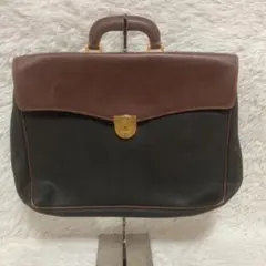 a1427　dunhill　ダンヒル　ビジネスバッグ　ブリーフケース　レザー　茶