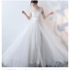 お値下げ！ウェディングドレス　二次会ドレス　ロングドレス　パーティードレス