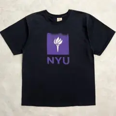 Goodwear グッドウェア NYU 半袖 カレッジ Tシャツ アメリカ製 L