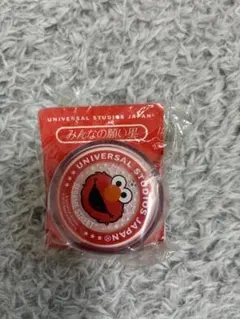 記念品 ユニバーサル・スタジオ・ジャパン エルモ 缶バッジ