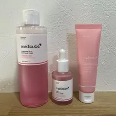美品 medicube PDRN トナー セラム クリーム セットメディキューブ