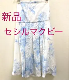 セシルマクビー 花柄レース チューブトップ Mサイズ