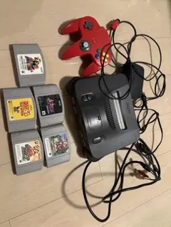 ニンテンドー64 本体セット メモリー拡張パック付 ＆ 名作ソフト5本