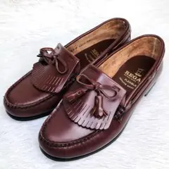 【極美品】REGAL 24㌢キルトタッセルローファー　ブラウン　FLEXIBLE