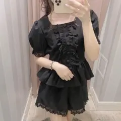 evelyn 前立てフリルセットアップ