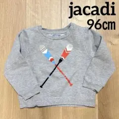 jacadi スウェット トレーナー 96cm グレー ジャカディ 秋冬
