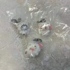 めじるしアクセサリー ふわふわスノー サンリオ キティ マイメロ クロミ