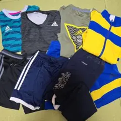 アディダス☆Ｔシャツ、パンツ　まとめ売り　130 140